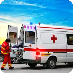 Stadt Krankenwagen Fahrt Simulation: frei Spiele APK Herunterladen