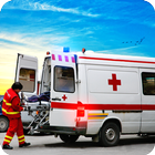 Ambulance Drive Simulator: Ambulance Driving Games ikona