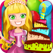 Princess Birthday Baloon Party icon