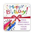 My Name Birthday Songs maker 2 icon