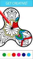 Coloring Book - Fidget Spinner poster