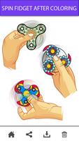 塗り絵 - Fidget Spinner スクリーンショット 1