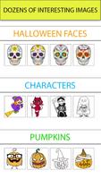 Scary Halloween Coloring Pages - Sugar Skulls screenshot 2