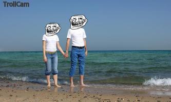 Troll Face Camera الملصق