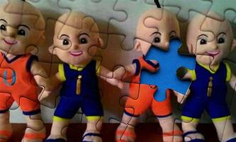 Jigsaw Upin Toy Puzzle ảnh chụp màn hình 2