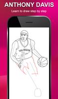 Draw NBA Basketball - Players, Face, Dunk & Coach ภาพหน้าจอ 2