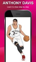 Draw NBA Basketball - Players, Face, Dunk & Coach ภาพหน้าจอ 3