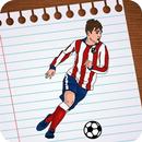 Desenhar jogadores de futebol 3D APK