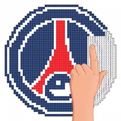 Pixel 3D Football Logo Colorin APK 下載