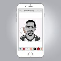 Pixel art football coloring ảnh chụp màn hình 1