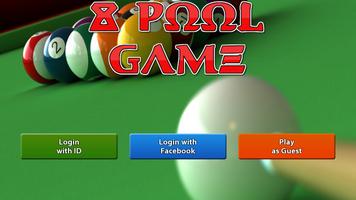 8 Pool Table Multiplayer Game - Online & Offline Affiche