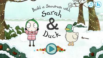 Sarah & Duck: Build a Snowman Affiche