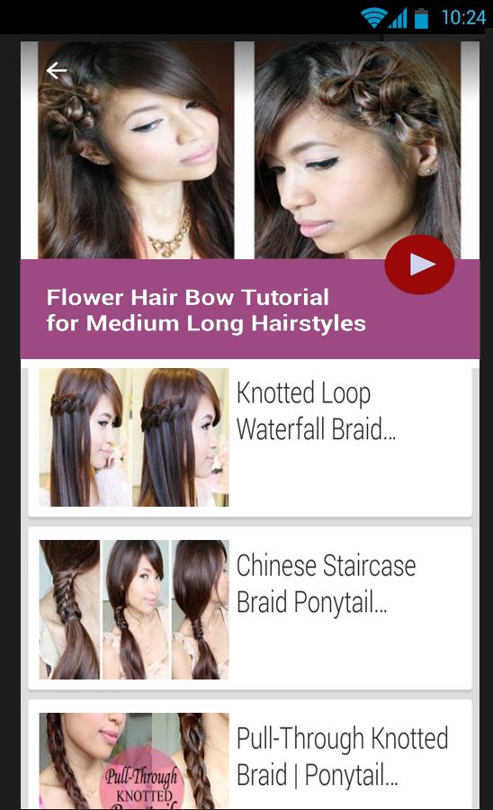 Cute Girls Hairstyle Tutorials For Android Apk Download