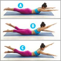 Pilates moves Poster
