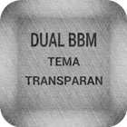 Dual BM Tema Transparan icône