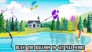 Real Crossbow Balloons shooter imagem de tela 1