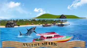 Angry Shark Attack: Hungry Fish Sea Adventure VR Affiche
