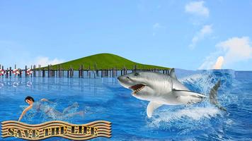 Angry Shark Attack: Hungry Fish Sea Adventure VR capture d'écran 1