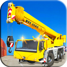 Heavy Cargo Ship Manual Crane Operator Fun Sim 3D icon