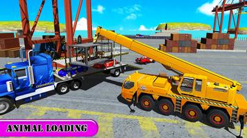 Heavy Cargo Ship Manual Crane Operator Fun Sim screenshot 1