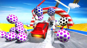 Impossible Mega Ramp Car Stunts Racing Drive screenshot 2