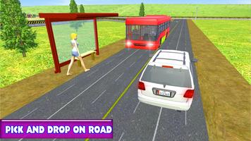 Off road modern metro bus: crazy simulator drive syot layar 2