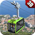 Cable Car adventure : New chair lift driving game icône