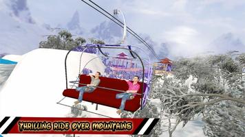 Cable Car adventure : New chair lift driving game capture d'écran 1
