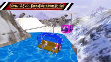 Cable Car adventure : New chair lift driving game capture d'écran 2