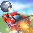 Rocket Car Crash Soccer Ball Stadium Football Game APK