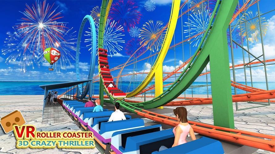 Download VR Roller Coaster 3D Crazy Thriller latest 1.0 Android APK