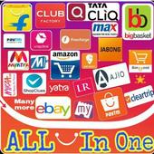 All In One Online shopping app icon