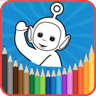 teletubby coloring world icône