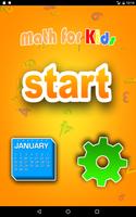 Math For Kids from 2 to 10 Years Old ポスター