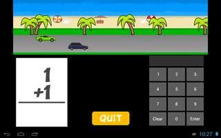 Racing Addition Kids Math Lite 海报