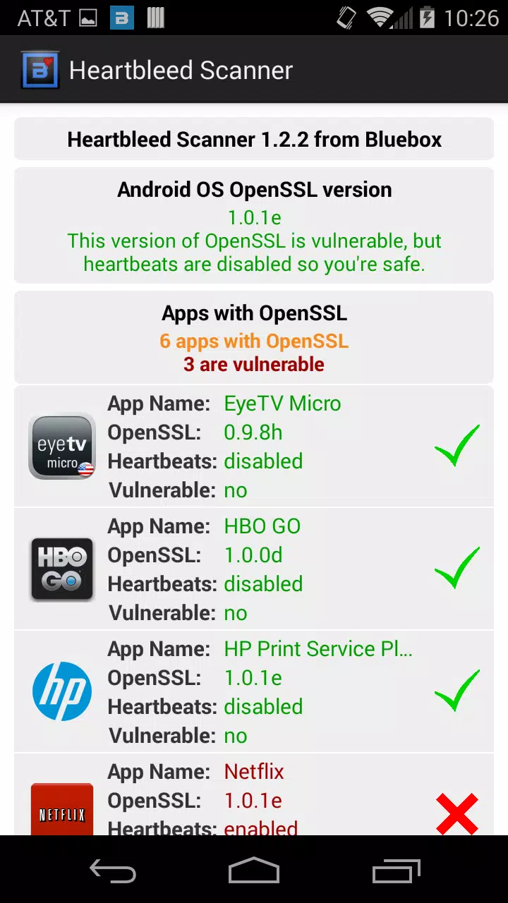 Bluebox OpenSSL Scanner for Android - APK Download