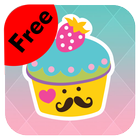 Cupcakes Theme Free biểu tượng