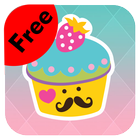 Cupcakes Theme Free 图标
