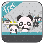 Tema Panda by SGP آئیکن