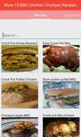 BBQ Chicken Crockpot Recipes capture d'écran 1