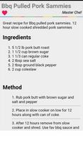 BBQ Pulled Pork Recipes скриншот 2