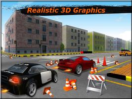 Extreme Police Car Chase 3D Ekran Görüntüsü 1