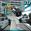 Futuristic Police Flying Car APK