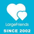 Large Friends: Diverse Dating ícone