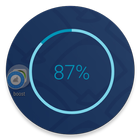 Battery Splash Circle Theme icon