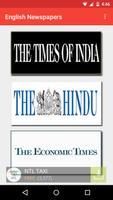 پوستر English News papers - India