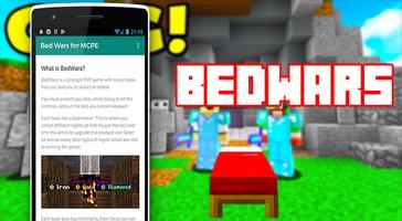 Bedwars for Minecraft Pocket Edition Plakat