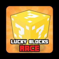 Lucky Blocks Race Mod for MCPE imagem de tela 1