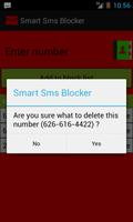 Smart Sms Blocker ภาพหน้าจอ 1