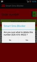 برنامه‌نما Smart Sms Blocker عکس از صفحه